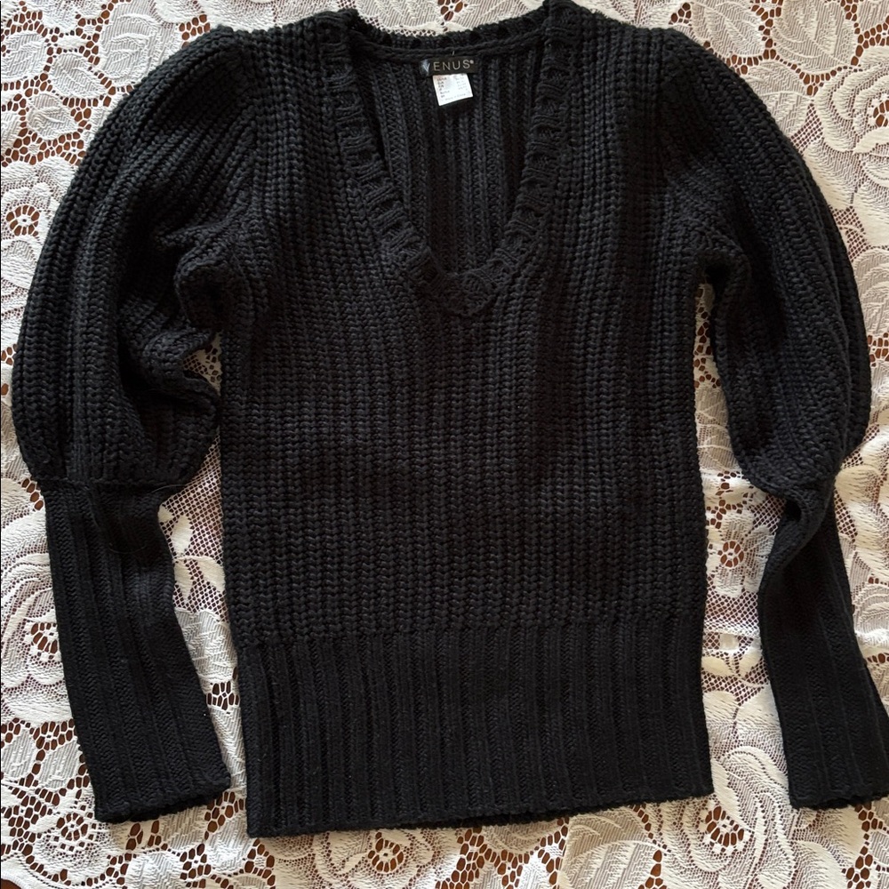Venus Black Sweater